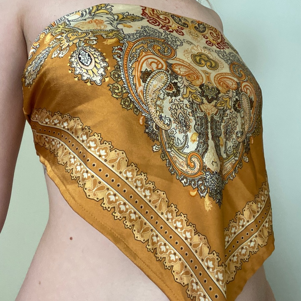 Bandana crop top